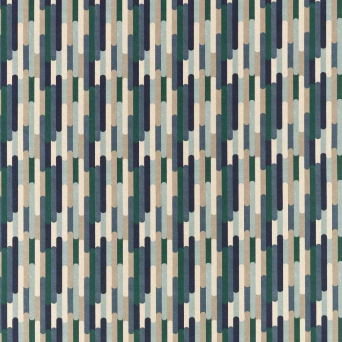 Seattle Fabric - Mineral / Navy swatch