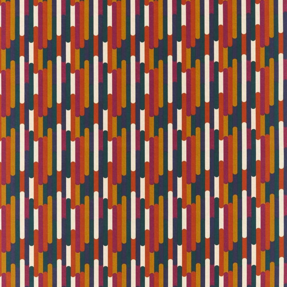 multicolour geometric cotton fabric from Studio G