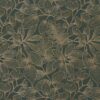green botanical jacquard fabric from Kai