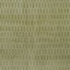 green geometric velvet-chenille fabric from Kai