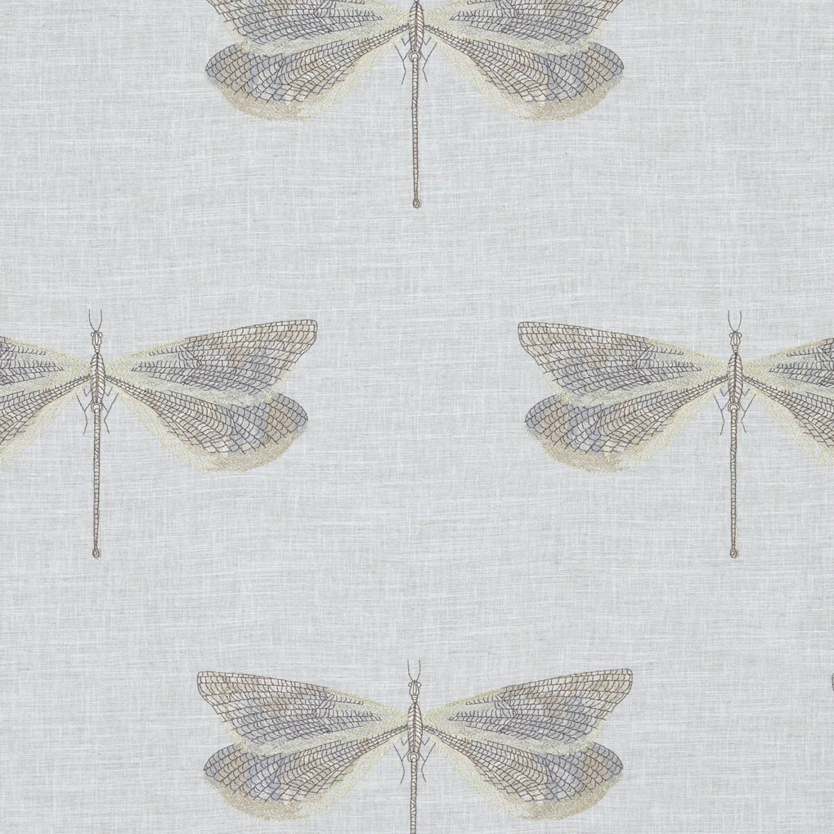 black-grey animal embroideried fabric from Kai
