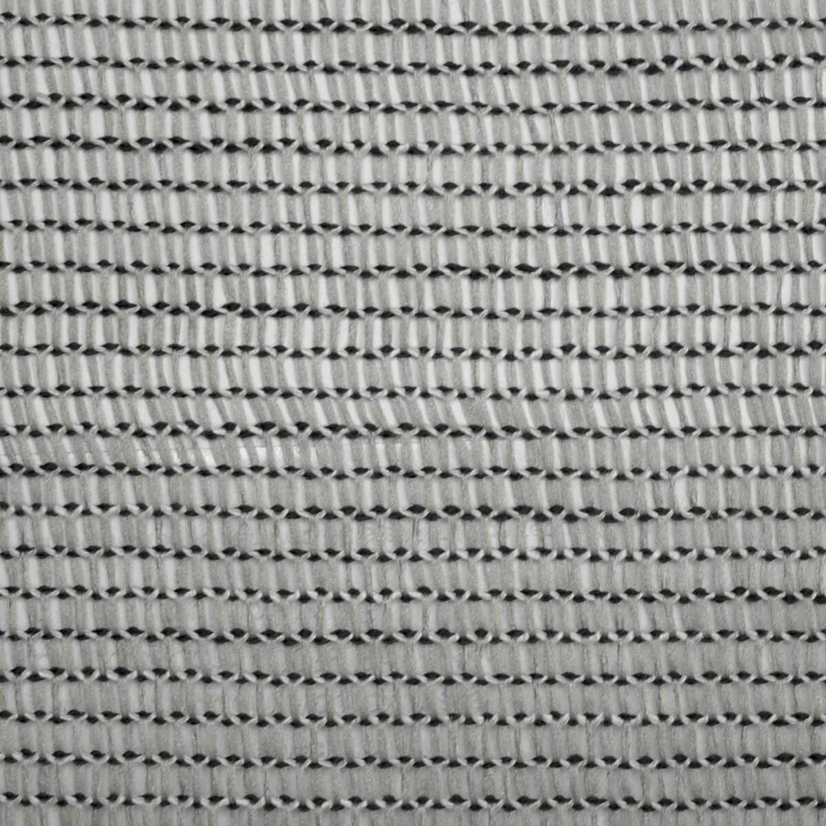Radiance Fabric - Cloud by black-grey geometric voile-sheer fabric from Kai