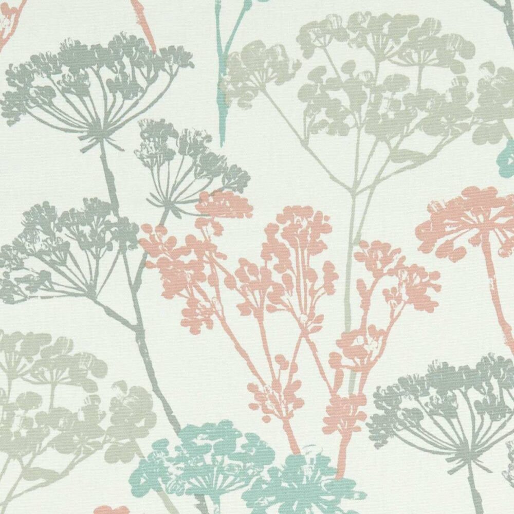 Dunwich Fabric - Pastel by multicolour botanical cotton fabric from Studio G
