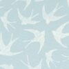 blue animal cotton fabric from Studio G