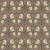 green botanical linen fabric from William Morris & Co