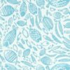 blue animal cotton fabric from Studio G