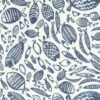 blue animal cotton fabric from Studio G