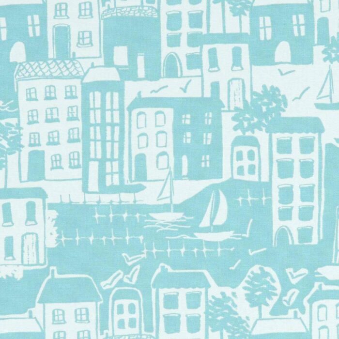 Waterside Fabric - Duckegg swatch