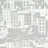 black-grey contemporary cotton fabric from Studio G