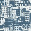 blue contemporary cotton fabric from Studio G