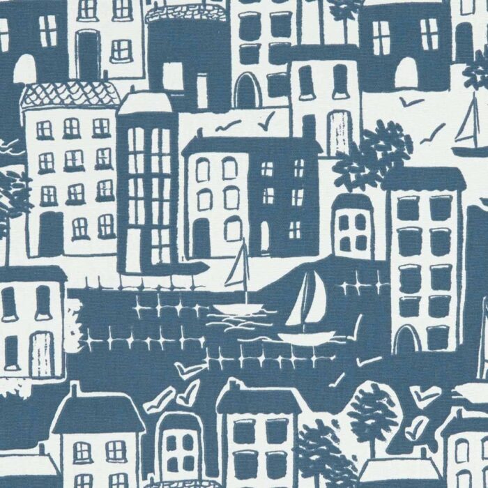 Waterside Fabric - Navy swatch