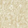 brown animal cotton fabric from Studio G
