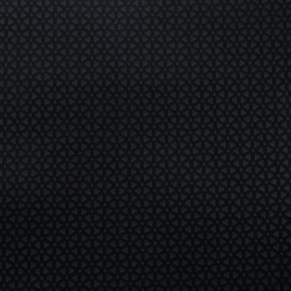 black-grey geometric velvet-chenille fabric from Studio G
