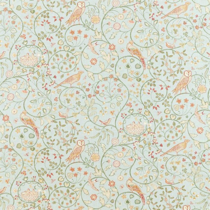 Newill Fabric - Grey Blue swatch
