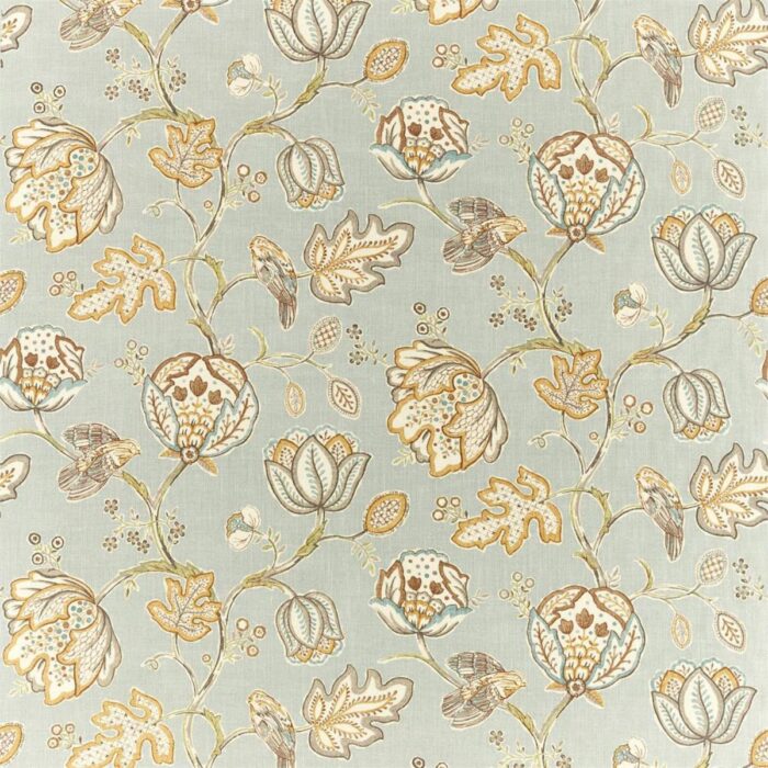 Theodosia Fabric - Grey swatch