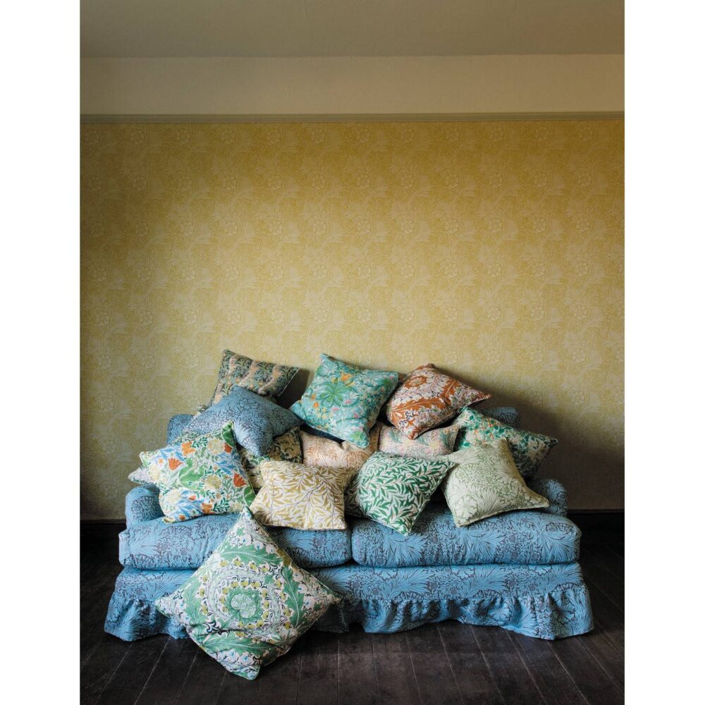 Compton Fabric - Summer Yellow by Compton Fabric - Summer Yellow from