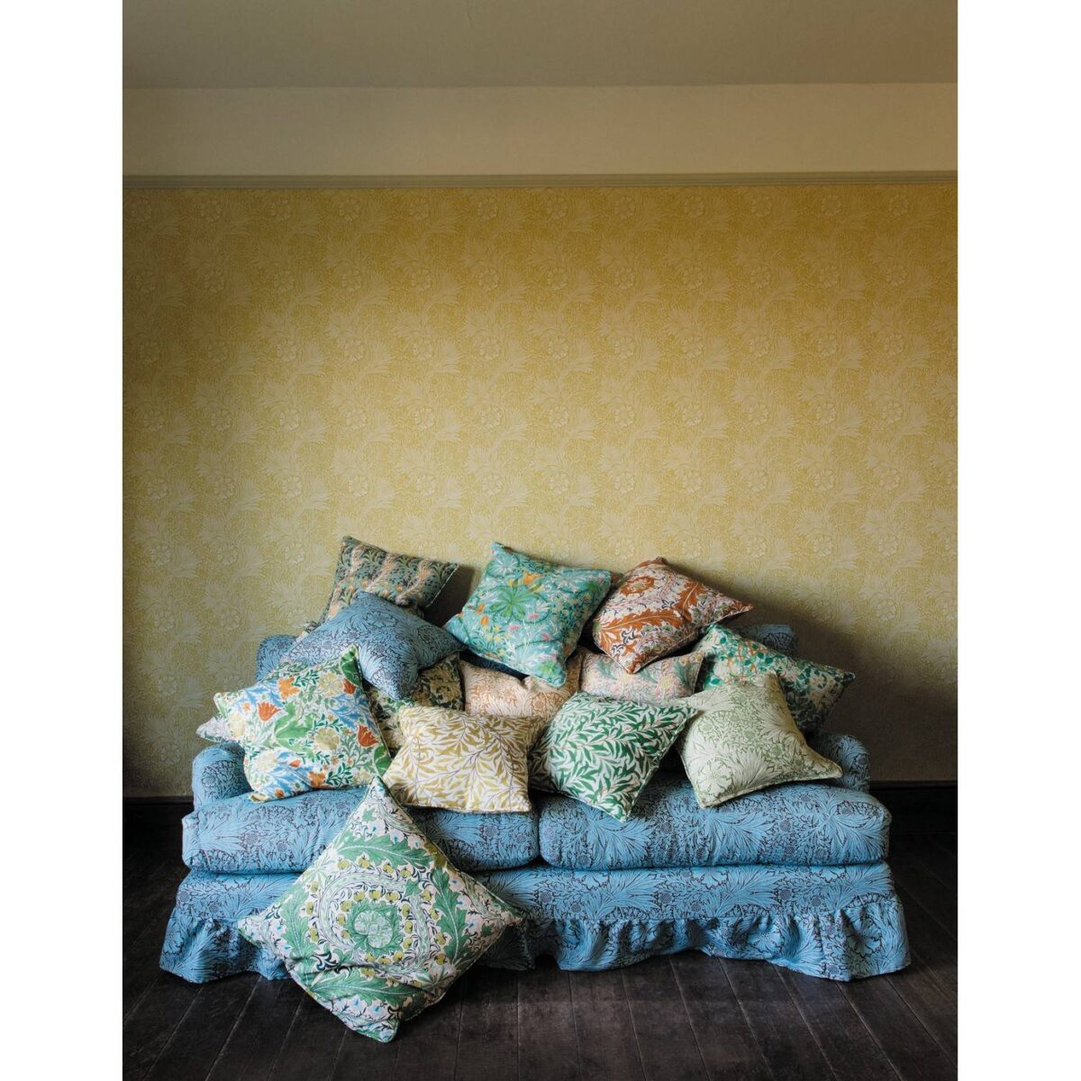 Compton Fabric - Summer Yellow by Compton Fabric - Summer Yellow from