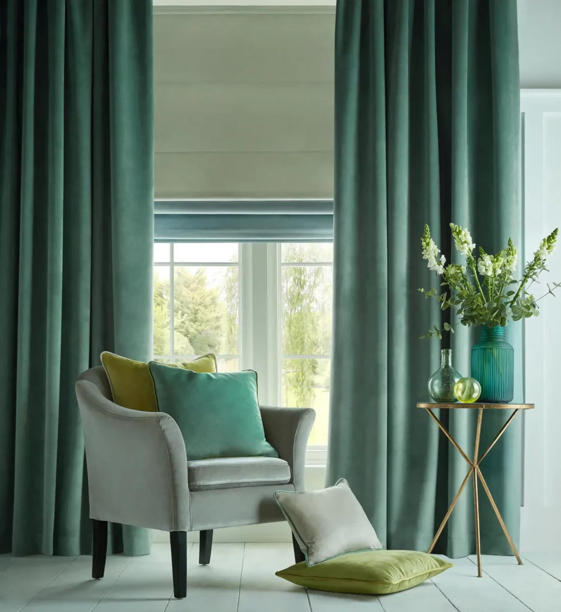 Omari Fabric - Sky by Omari Fabric - Sky from