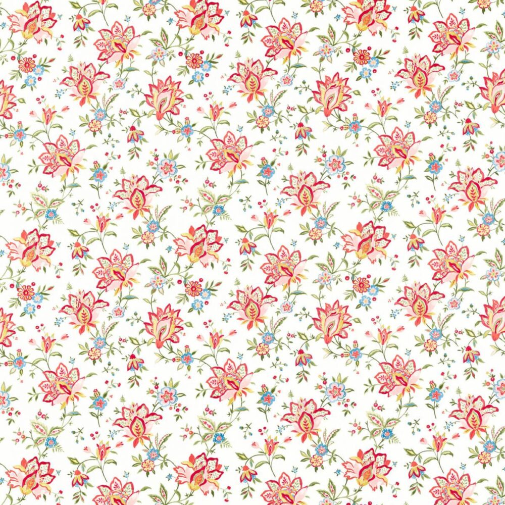multicolour botanical cotton fabric from Studio G