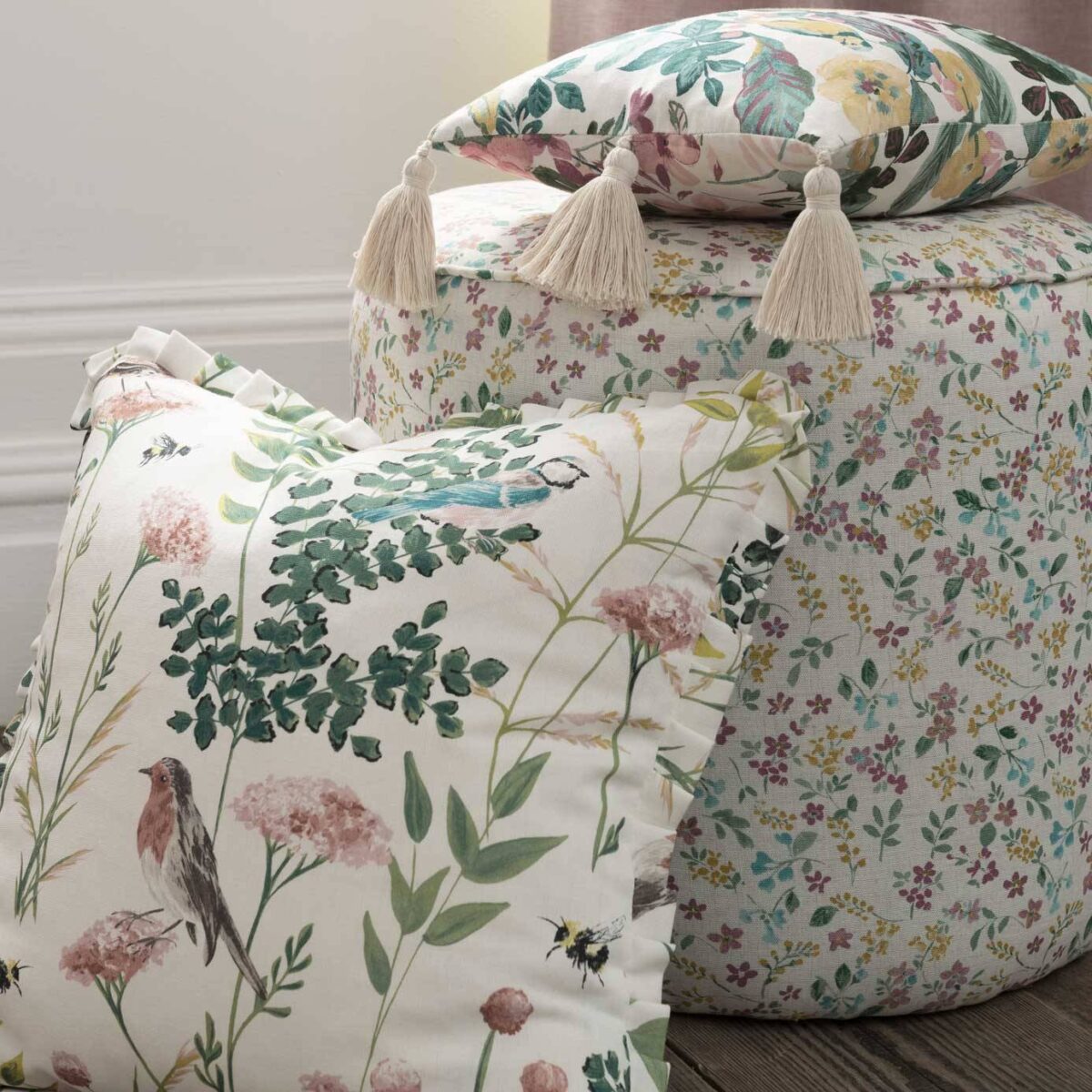 Pieris Fabric - Multi by Pieris Fabric - Multi from
