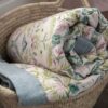 neutral botanical cotton fabric from Studio G