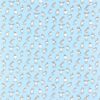 blue animal cotton fabric from Studio G