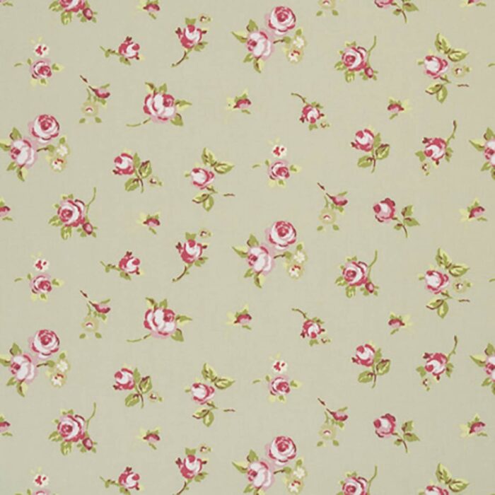 Rosebud Fabric - Sage swatch