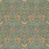 blue botanical linen fabric from William Morris & Co