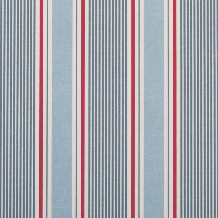 Sail Stripe Fabric - Marine swatch