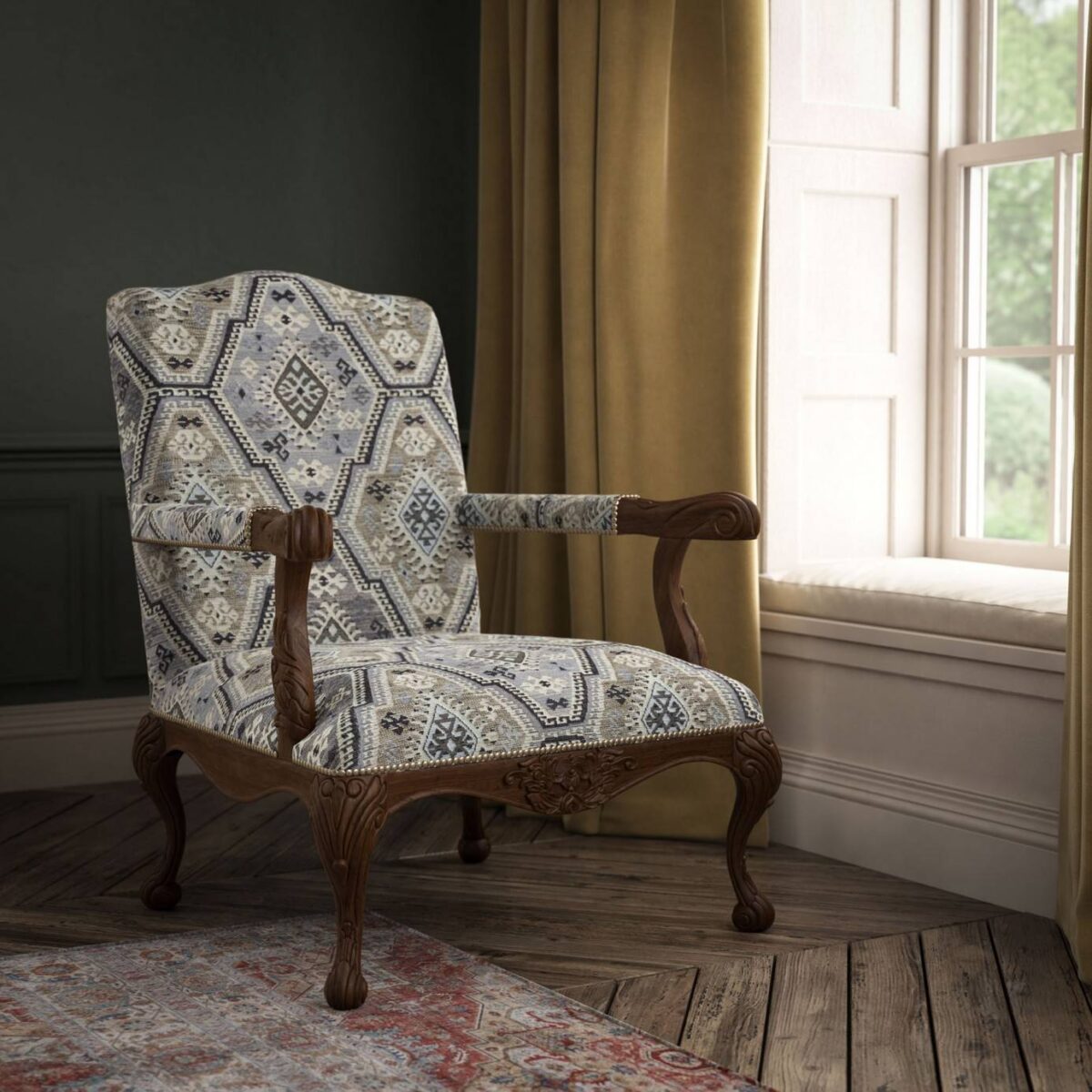 Kashmar Fabric - Stone by Kashmar Fabric - Stone from