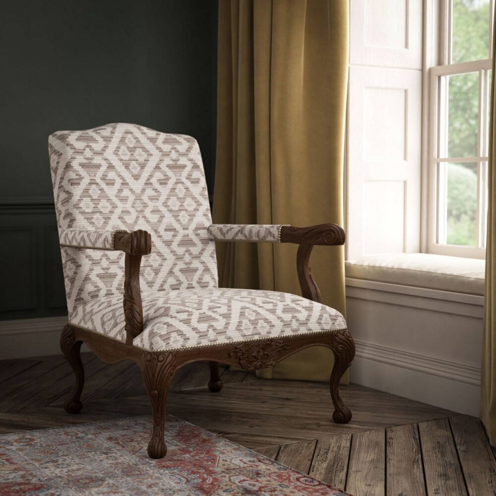 Bakhtair Fabric - Stone by Bakhtair Fabric - Stone from