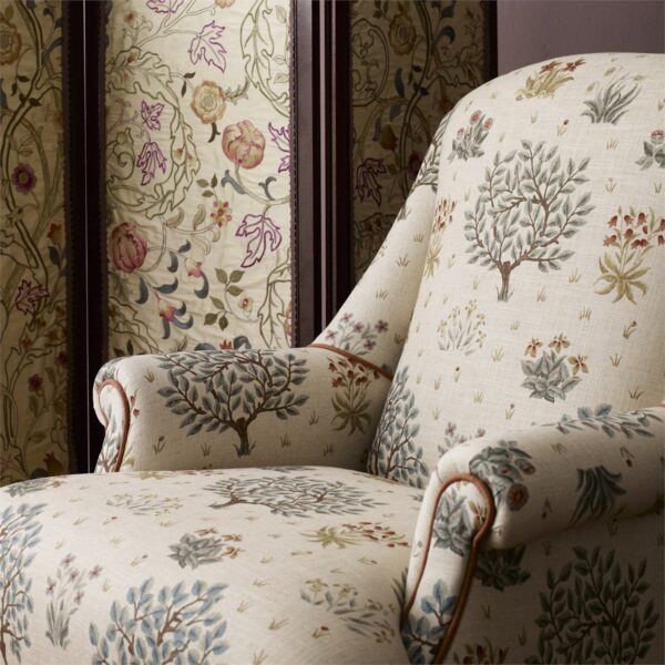 Orchard Fabric - Olive / Gold by Orchard Fabric - Olive / Gold from