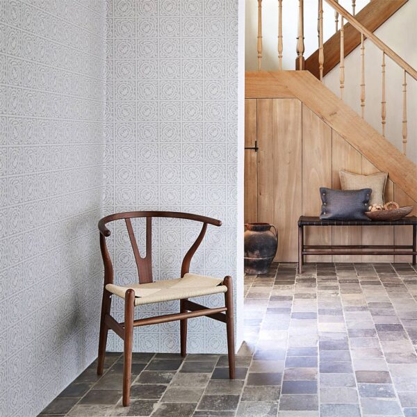 Pure Scroll Wallpaper - White Clover by Pure Scroll Wallpaper - White Clover from