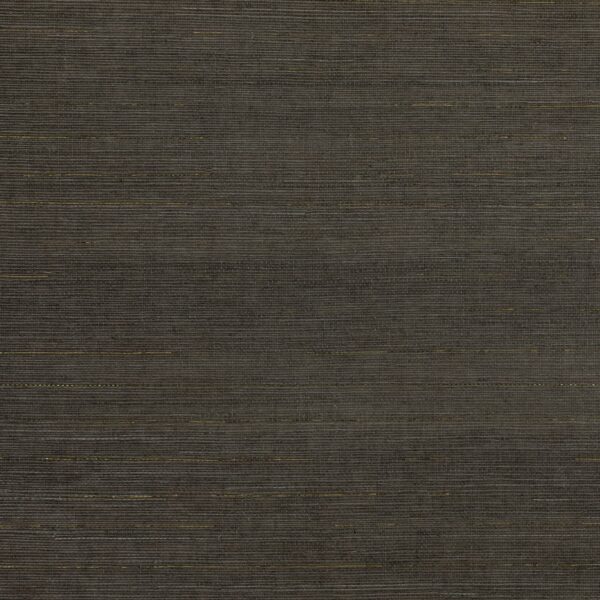 Striata Wallcovering - Kaki / Or by brown plain wallpaper from casamance