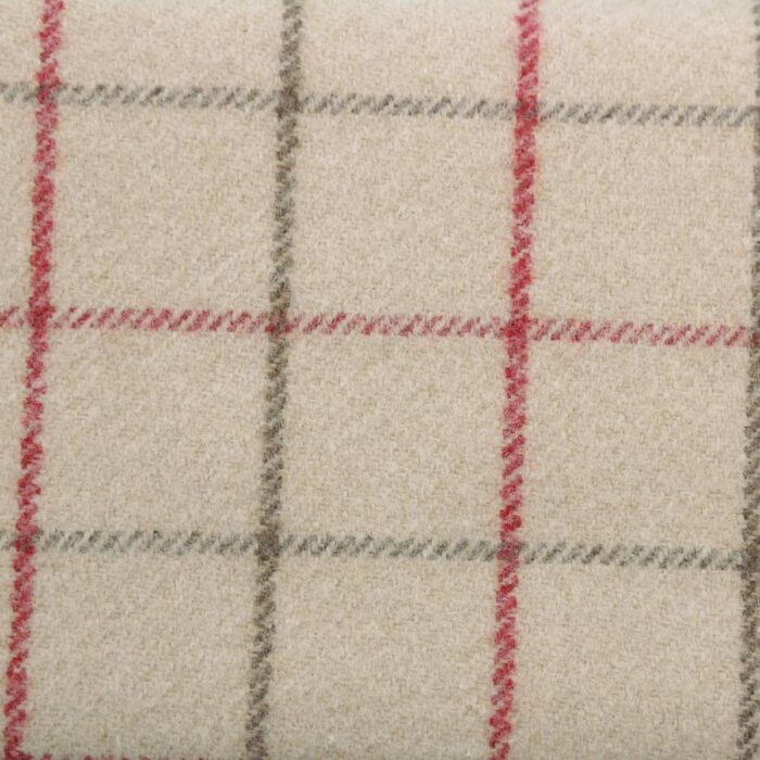 Bamburgh Fabric - Cranberry swatch