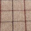 red checked woolen fabric from Porter & Stone