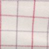 pink checked woolen fabric from Porter & Stone