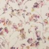 purple botanical cotton fabric from Porter & Stone