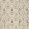 blue botanical jacquard fabric from Porter & Stone