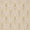 yellow botanical jacquard fabric from Porter & Stone