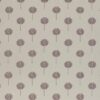 purple botanical embroideried fabric from Porter & Stone