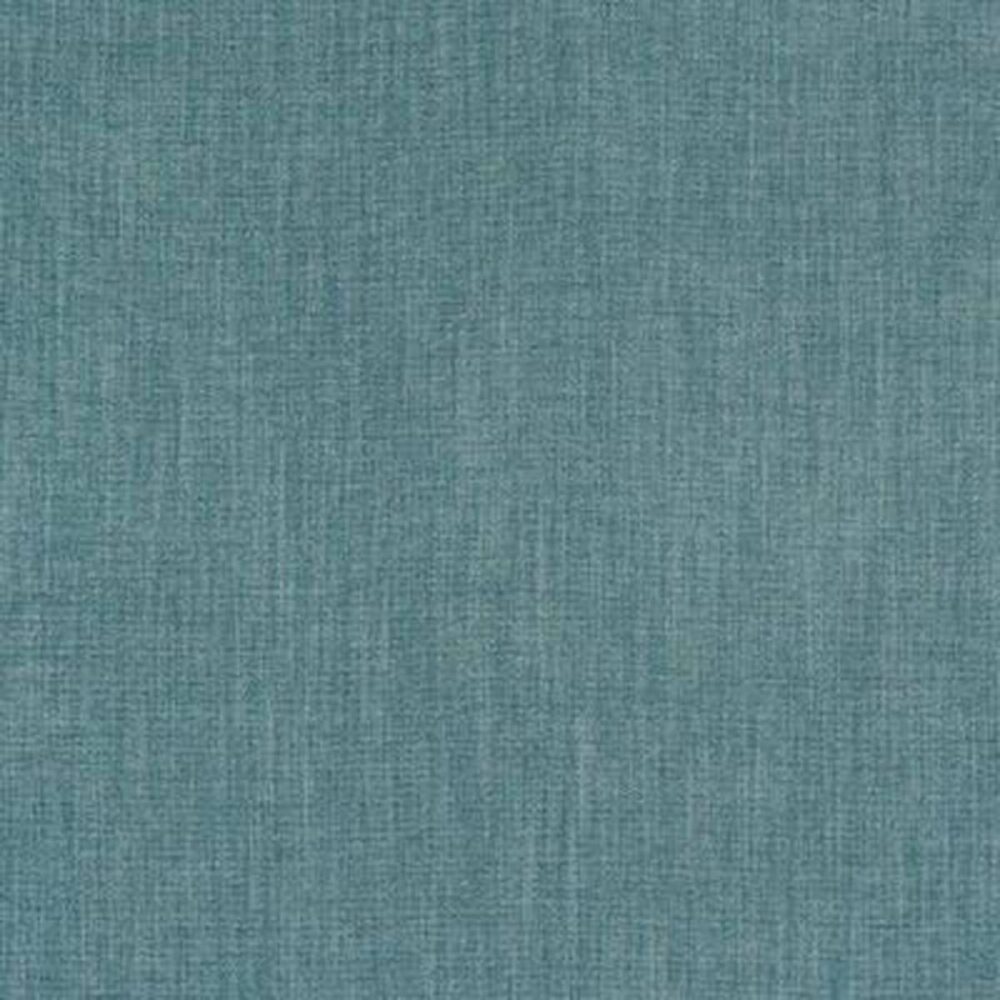 Monza Fabric - Teal by blue plain woven fabric from Porter & Stone
