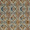blue geometric woven fabric from Porter & Stone