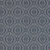 blue geometric woven fabric from Porter & Stone