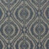 blue geometric woven fabric from Porter & Stone
