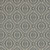 black-grey geometric woven fabric from Porter & Stone