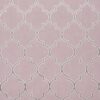 purple geometric embroideried fabric from Porter & Stone