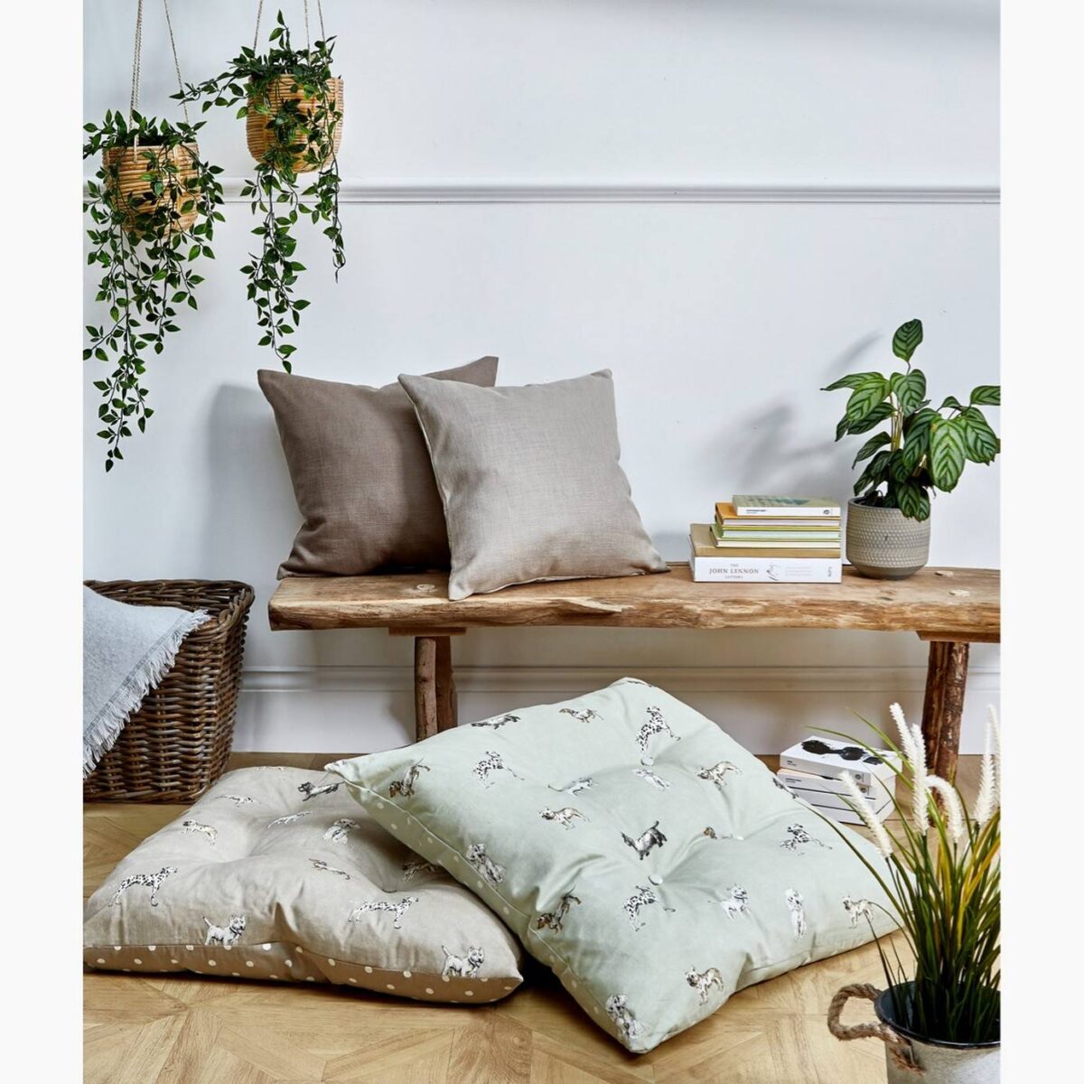 Kennels Fabric - Lichen by Kennels Fabric - Lichen from