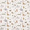 multicolour animal cotton fabric from Prestigious Textiles