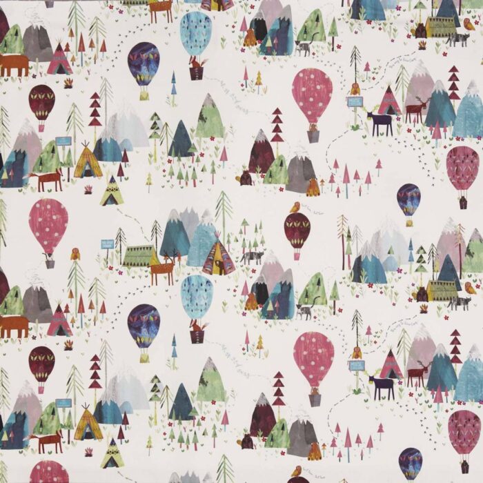 Away We Go Fabric - Candyfloss swatch